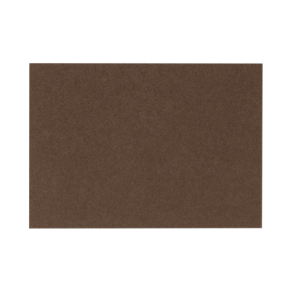 LUX Flat Cards, A2, 4 1/4in x 5 1/2in, Chocolate Brown, Pack Of 250