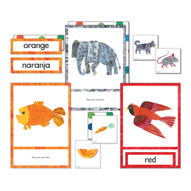 Carson-Dellosa World Of Eric Carle Learning Cards, Colors, Set Of 79 Cards