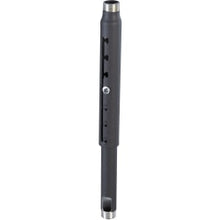 Load image into Gallery viewer, Chief 12-18in Adjustable Extension Column - For Projector - Black - Aluminum - 500 lb