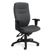 Load image into Gallery viewer, Global Synopsis High-Back Chair, 46inH x 24inW x 25inD, Granite Rock/Black