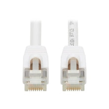 Load image into Gallery viewer, Tripp Lite N262AB-010-WH Cat.6A S/FTP Network Cable  - 10 Gbit/s - Shielding - Gold Plated Contact - CMX - 26 AWG - White
