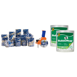Duck Brand Large Mailroom Pack And Ship Bundle