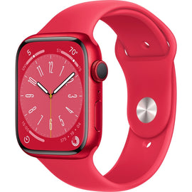 Apple Series 8 Smart Watch, 32GB, 1.50in, Red