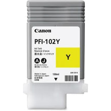Load image into Gallery viewer, Canon PFI-102Y Original Ink Cartridge - Inkjet - Yellow - 1 Each