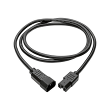 Load image into Gallery viewer, Eaton Tripp Lite Series Power Cord C14 to C15 - Heavy-Duty, 15A, 250V, 14 AWG, 10 ft. (3.05 m), Black - Power cable - IEC 60320 C15 to IEC 60320 C14 - AC 100-250 V - 10 ft - black