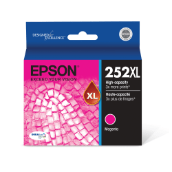 Epson T252XL320-S DuraBrite Magenta Ultra-High-Yield Ink Cartridge, T252XL320-S