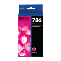 Epson 786 DuraBrite Magenta Ultra Ink Cartridge, T786320-S