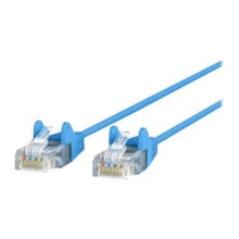 Load image into Gallery viewer, Belkin CAT6 Slim Gigabit Snagless UTP Ethernet Cable - 1 ft Category 6 Network Cable for Network Device, Notebook, Desktop Computer, Modem, Router, Wall Outlet - First End: 1 x RJ-45 Network - Male - Second End: 1 x RJ-45 Network - Male - 1 Gbit/s