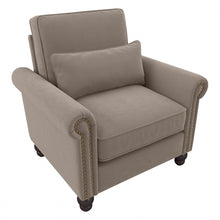 Load image into Gallery viewer, Bush Furniture Coventry Accent Chair With Arms, Tan, Standard Delivery