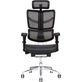 X-Chair XG Wing Ergonomic Fabric High-Back Task Chair, Black