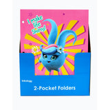 Inkology 2-Pocket Portfolios, Sunny Bunnies, 9-1/2in x 11-3/4in, Assorted Designs, Pack Of 24 Folders