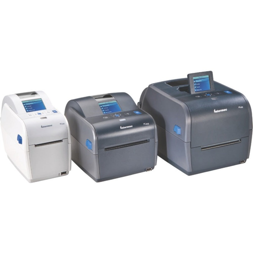 Intermec PC43T Desktop Thermal Transfer Printer - Monochrome - Label Print - USB - 4.09in Print Width - 8 in/s Mono - 203 dpi - 4.65in Label Width - 67.99in Label Length
