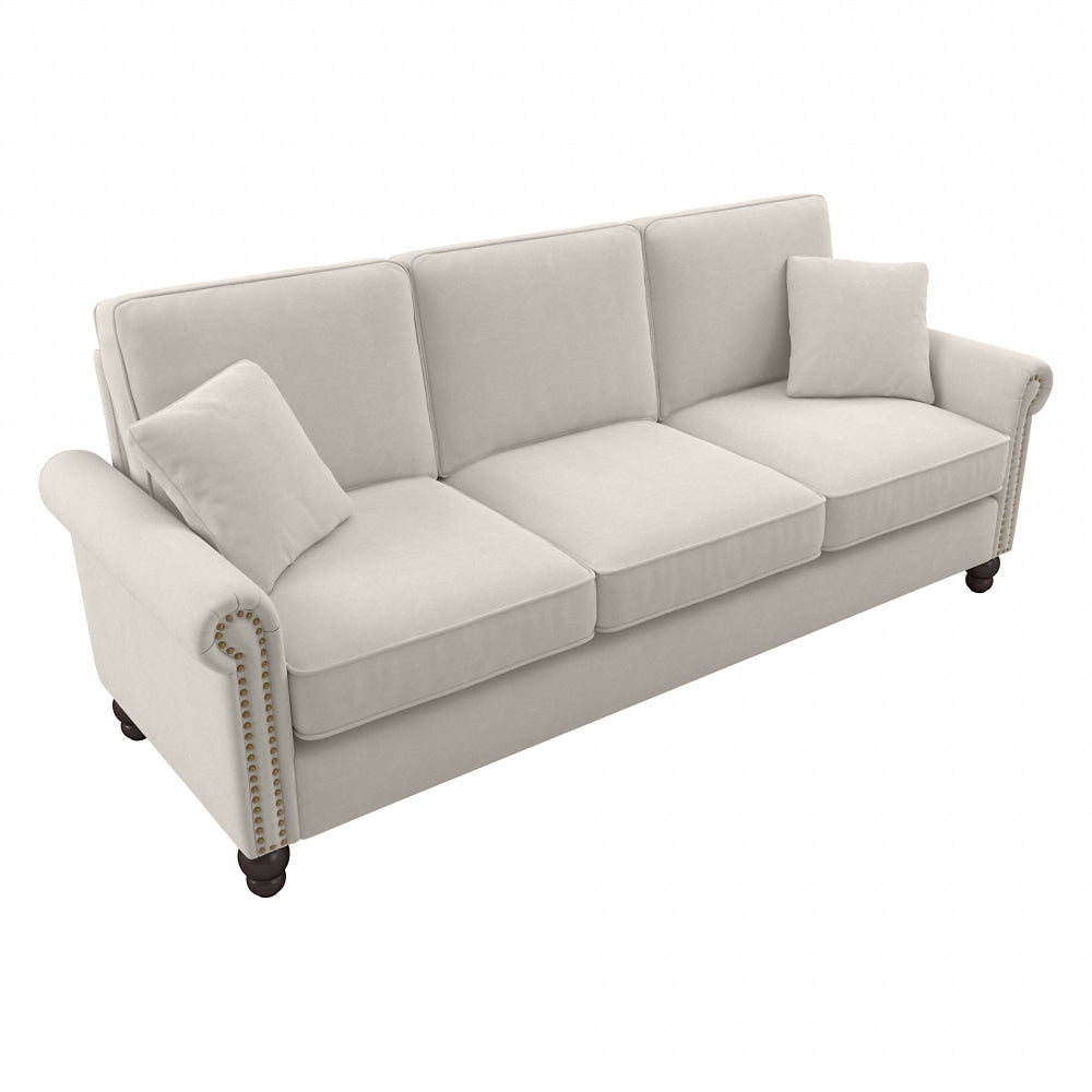 Bush Furniture Coventry 85inW Sofa, Light Beige, Standard Delivery