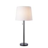 Kenroy Home Chase Table Lamp, 13-3/8inH, Black