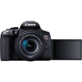Canon EOS Rebel T8i 24.1 Megapixel Digital SLR Camera with Lens - 0.71in - 2.17in - Autofocus - 3in Touchscreen LCD - SLR Viewfinder - 3.1x Optical Zoom - Digital (IS) - 6000 x 4000 Image - 3840 x 2160 Video - HD Movie Mode - Wireless LAN - GPS