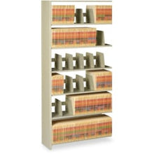 Load image into Gallery viewer, Tennsco 88inH Add-On Unit For Snap-Together Open Shelving, Sand