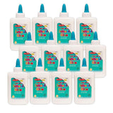Charles Leonard Economy Washable School Glue, 4 Oz, Pack Of 12