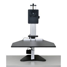 Load image into Gallery viewer, Ergo Desktop Electric Kangaroo Pro Stand, 27 1/2inH x 28inW x 28inD, Black, Standard Delivery