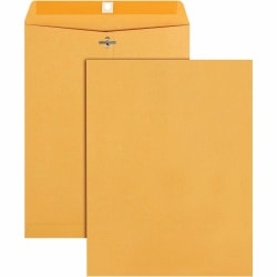 Business Source Heavy-duty Clasp Envelopes - Clasp - #93 - 9 1/2in Width x 12 1/2in Length - 28 lb - Clasp - Kraft - 100 / Box - Kraft