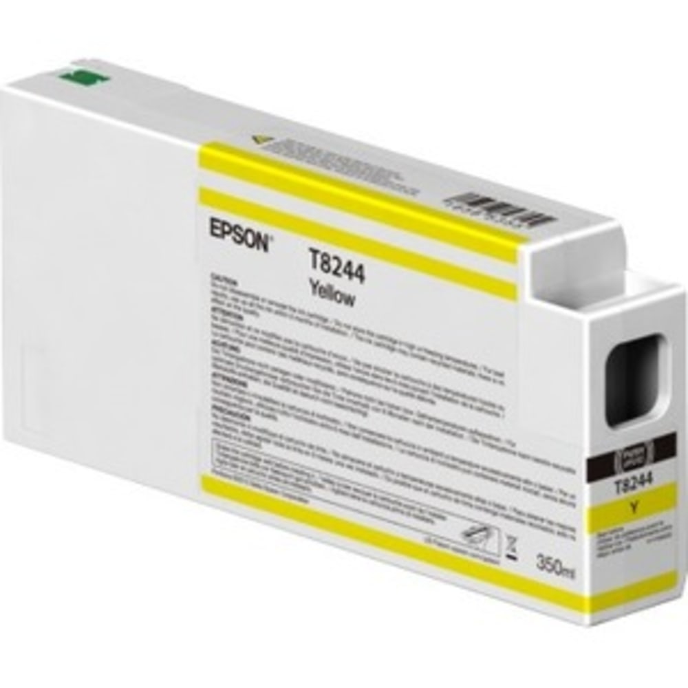 Epson UltraChrome HDX/HD T8244 Original Inkjet Ink Cartridge - Yellow - 1 / Pack - Inkjet - 1 / Pack