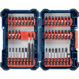 Bosch 44 pc. Impact Tough Screwdriving Custom Case System Set - Driver Bit: