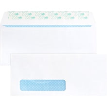 Load image into Gallery viewer, Business Source Security Tint Window Envelopes - Business - #10 - 9 1/2in Width x 4 1/8in Length - Peel &amp; Seal - Wove - 500 / Box - White