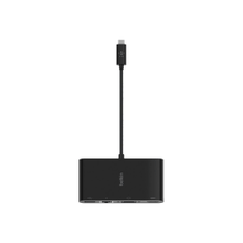 Load image into Gallery viewer, Belkin - Multiport adapter - USB-C - VGA, HDMI - 1GbE