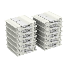 Dixie Ultra SmartStock Series O Compostable Cutlery, Forks, White, 40 Forks Per Refill, Case Of 24 Refills