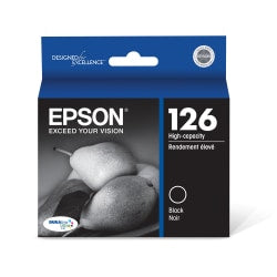 Epson 126 DuraBrite Ultra Black Ink Cartridge, T126120