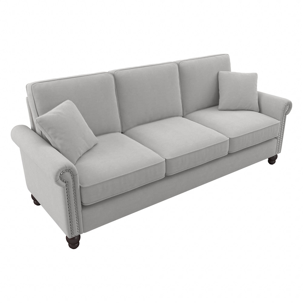 Bush Furniture Coventry 85inW Sofa, Light Gray, Standard Delivery