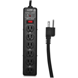 Digital Energy World EMI Sound Filter/Noise Reducer - 3-prong - 15 ft Cord - Black