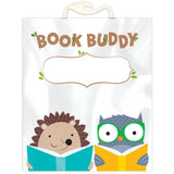 Creative Teaching Press Book Buddy Bags, Woodland Friends, Pack Of 6 Bags