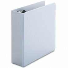 Load image into Gallery viewer, Universal Deluxe Round Ring Vinyl View Binder, 8 1/2in x 11in, 3in Capacity, White