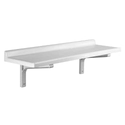 Cambro Camshelving 18in x 48in Wall Shelving, Non-Vented, Speckled Gray