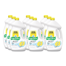 Load image into Gallery viewer, Palmolive Automatic Dishwasher Gel, Lemon, 45 Oz, Carton Of 9 Bottles
