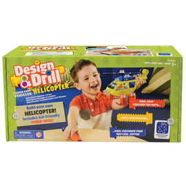 Educational Insight Design & Drill Power Play Vehicles Helicopter Set, Multicolor, Grades Pre-K - 1