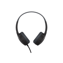 Load image into Gallery viewer, Belkin SOUNDFORM Mini Wired On-Ear Headphone for Kids - Stereo - Mini-phone (3.5mm) - Wired - Over-the-head - Binaural - Circumaural - 4 ft Cable - Black