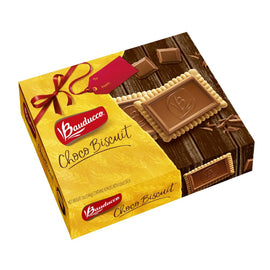 Bauducco Foods Chocolate Biscuit Cookies, 2.8 oz, Case Of 18 Boxes