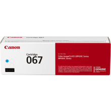 Load image into Gallery viewer, Canon 67 Cyan Toner Cartridge, 5101C001