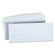 Load image into Gallery viewer, Universal #9 Business Envelopes, Window, Gummed Closure, White, Box Of 500