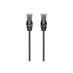 Belkin CAT6 Slim Gigabit Snagless UTP Ethernet Cable - 7 ft Category 6 Network Cable for Network Device, Notebook, Desktop Computer, Modem, Router, Wall Outlet - First End: 1 x RJ-45 Network - Male - Second End: 1 x RJ-45 Network - Male - 1 Gbit/s