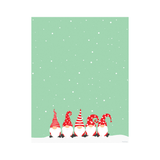 Geo Studios Holiday-Themed Letterhead Paper, Letter Size, Gnomes, Pack Of 70 Sheets