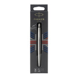 Parker Jotter Gel Pen, Medium Point, 0.7 mm, Stainless-Steel/Chrome Barrel, Black Ink
