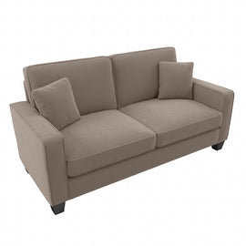 Bush Furniture Stockton 73inW Sofa, Tan, Standard Delivery