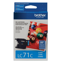 Load image into Gallery viewer, Brother LC71 Cyan Ink Cartridge, LC71C