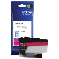 Brother LC3033 INKvestment Magenta High-Yield Ink Tank, LC3033M