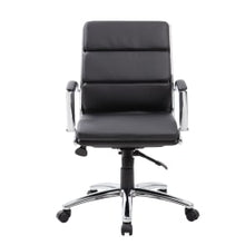 Load image into Gallery viewer, Boss Office Products CaressoftPlus Mid-Back Chair, Black