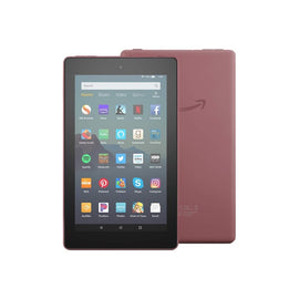 Amazon Fire 7 Tablet - 7in - Quad-core (4 Core) 1.30 GHz - 1 GB RAM - 16 GB Storage - Plum - MediaTek 8163 SoC microSD Supported - 1024 x 600 - In-plane Switching (IPS) Technology Display - 2 Megapixel Front Camera