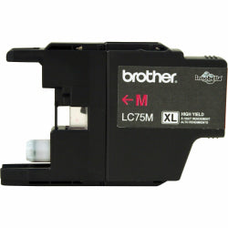 Brother LC75 Magenta Ink Cartridge, LC75M