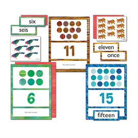 Carson-Dellosa World Of Eric Carle Learning Cards, Numbers, Set Of 85 Cards